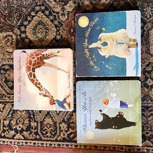 Baby, Toddler book set - Nancy Tillman "on the night you were born" & 2 other